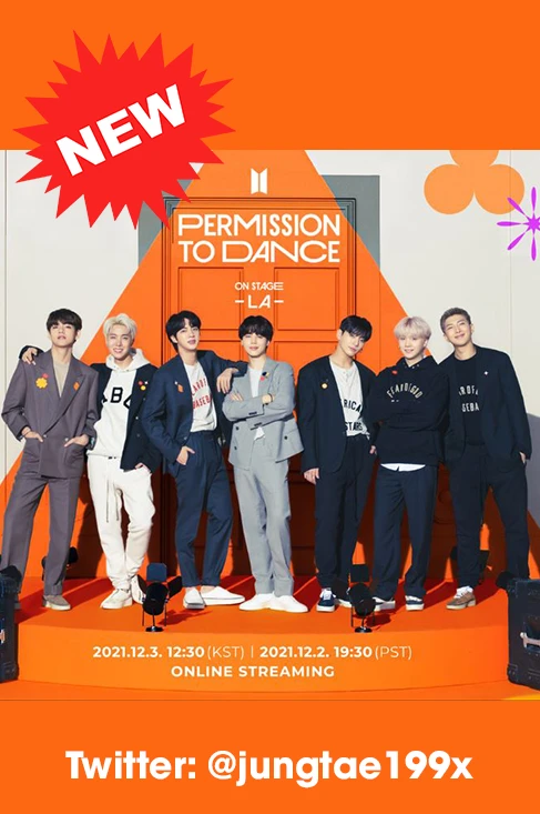 Online: BTS PERMISSION TO DANCE ON STAGE in LA (2021)